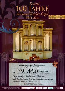 Orgelfestival 2011, Plakat