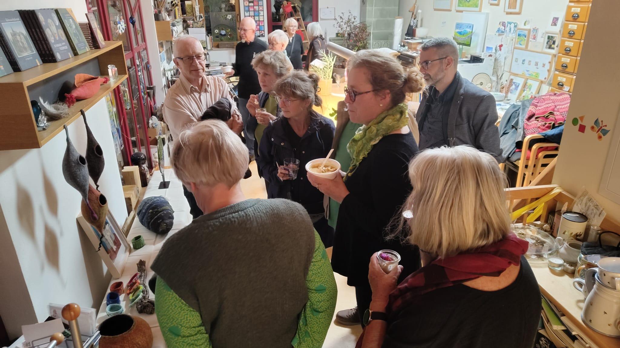 Er&ouml;ffnung Galerie im Gr&uuml;nen